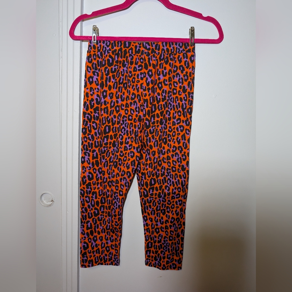Sourpuss Wild Print Capri Leggings